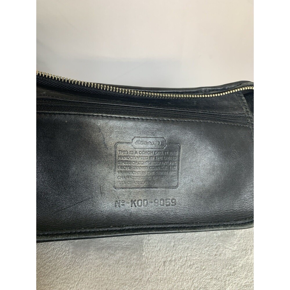 Coach Vintage Legacy 9059 Small Hobo Shoulder Bag Black Made in USA - Picture 8 of 16